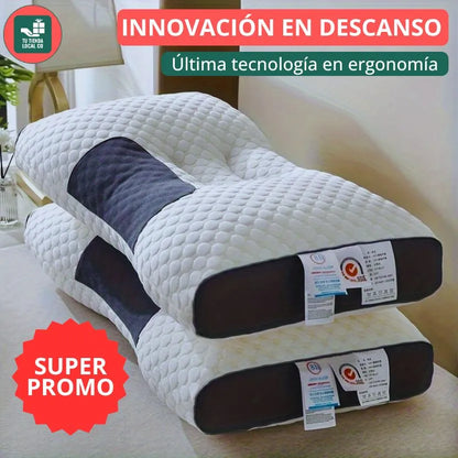 DELUXE ERGONOMIC PLUS Almohada Ortopedica 3d Con Alineación Cervical Perfecta