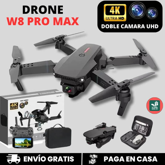 NUEVO DRONE  W8 PRO MAX 2024 CON INTELIGENCIA ARTIFICIAL