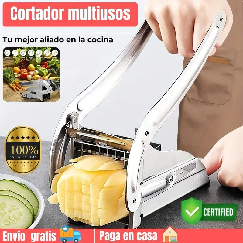 CORTADOR DE PAPAS POTATO CHIPPER: Cortes precisos a la medida.