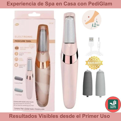 REMOVEDOR DE CALLOS PEDIGLAM ELECTRICO RECARGABLE + ENVÍO GRATIS