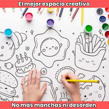 OFERTA 2X1 PAGA UNO LLEVA DOS ROLLO PAPEL PARA COLOREAR ADHESIVO DE 3 METROS 🤩😱 - ENVÍO GRATIS