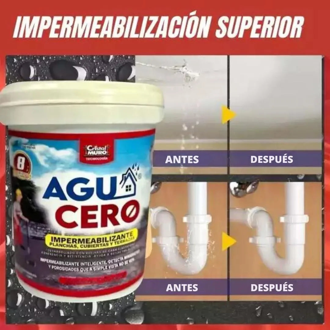 IMPERMEABILIZANTE AGUACERO CON REFLECTOR SOLAR, HASTA 7 AÑOS DE PROTECCIÓN