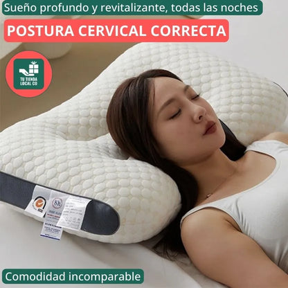 DELUXE ERGONOMIC PLUS Almohada Ortopedica 3d Con Alineación Cervical Perfecta