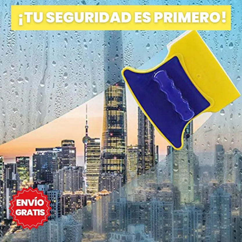 PROMO🔥 LIMPIA VIDRIOS MAGNÉTICO EFECTO RELUCIENTE + ENVÍO GRATIS