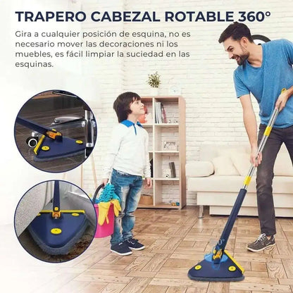 TRAPERO AUTO-EXPRIMIBLE 360°™ (ESQUINAS LIMPIAS)