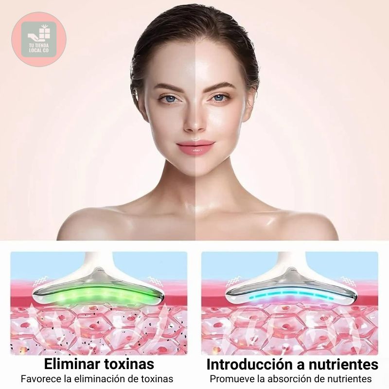 EN OFERTA | Masajeador lifting profesional Vitaluxe SKINCARE reafirmante antienvejecimiento en el cuidado de la piel |