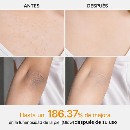 Dr. Melaxin Peel Shot™ - Exfoliante Aclarante efectivo en segundos - Para una Piel Lisa y sin Manchas