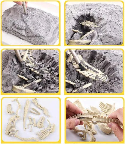 🦖 KIT DE ARQUEOLOGÍA DINOSAURIOS LEGENDARIOS