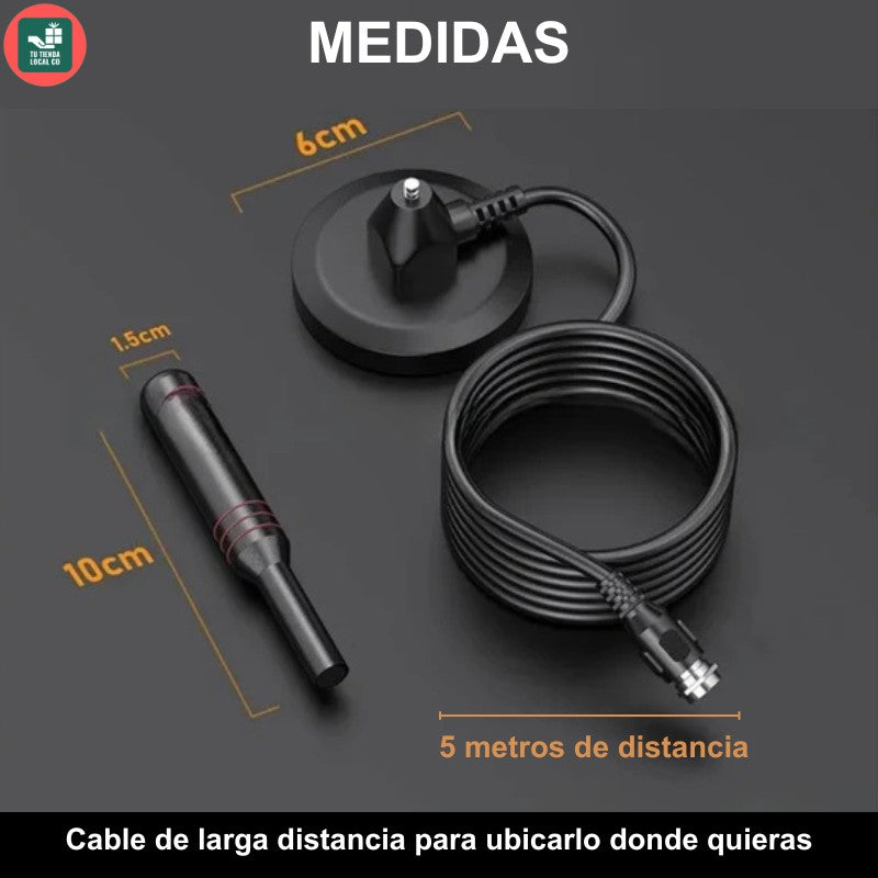 ANTENA PORTATIL TDT 4K UHD 2024 MÁXIMA SEÑAL Y NITIDEZ PARA CIENTOS DE CANALES GRATIS