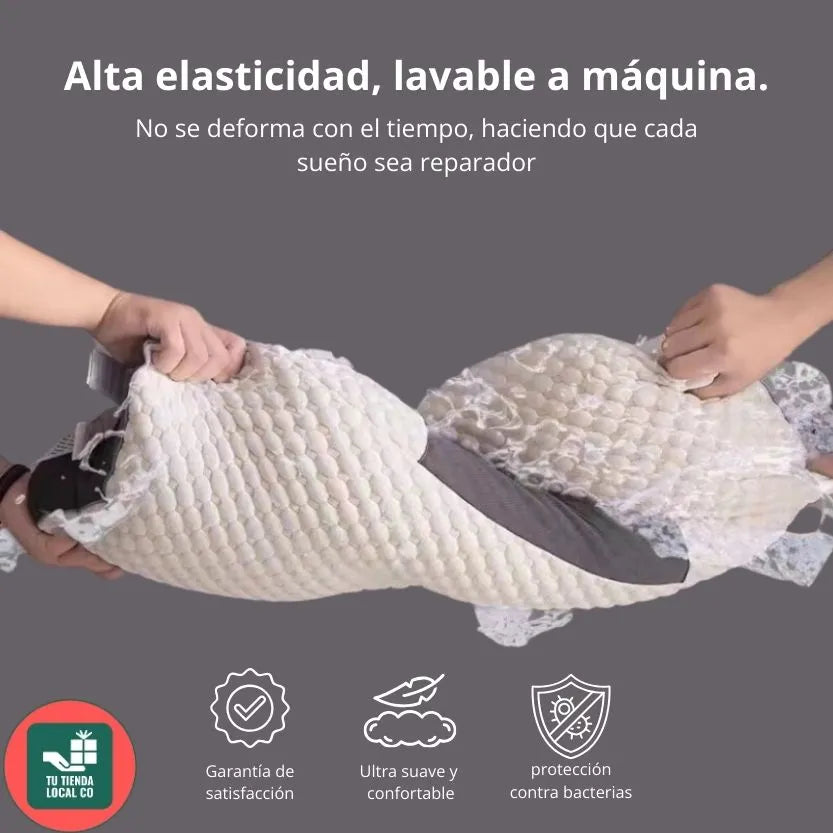 DELUXE ERGONOMIC PLUS Almohada Ortopedica 3d Con Alineación Cervical Perfecta