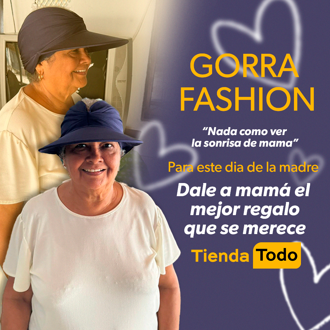 ¡REGALA A TU MUJER FAVORITA! VISERA FASHION PLAYERA DOMINGUERA