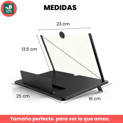 Amplificador de Pantalla 3D HD para Celulares